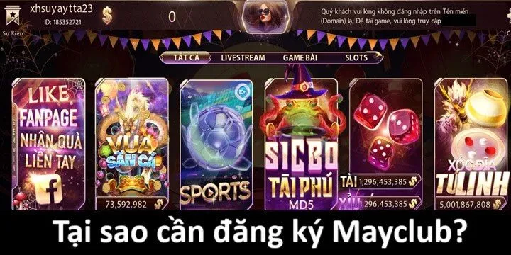 Tại sao cần đăng ký Mayclub?