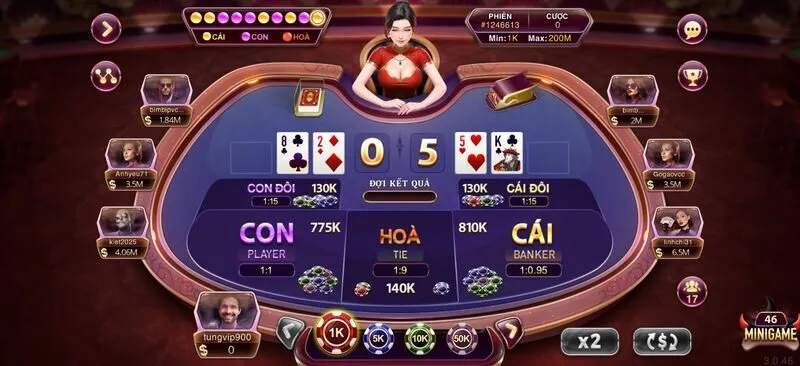 Giới thiệu về game Baccarat Kim Tài Mayclub