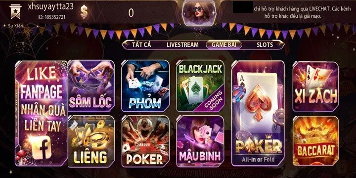 Game bài Mayclub đa dạng như thế nào?