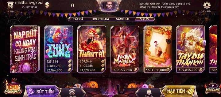 Game nổ hũ Mayclub và những ưu điểm 