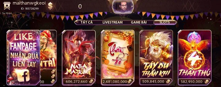 Khám phá sảnh game nổ hũ Mayclub