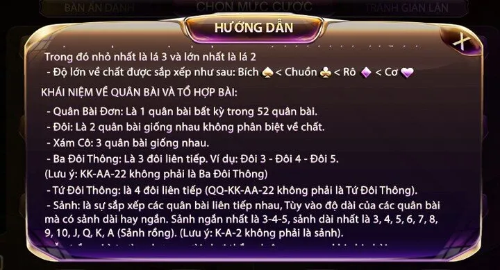 Review về game bài tiến lên miền nam Mayclub