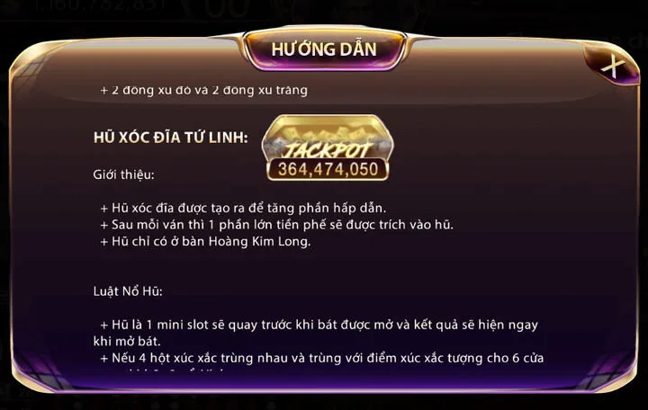 Luật chơi xóc đĩa tứ linh Mayclub